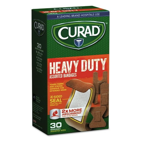 Curad Heavy Duty Bandages 30ct