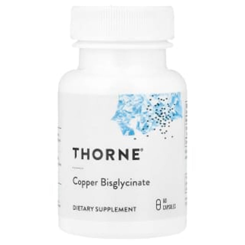 Thorne Copper Bisglycinate 2 mg 60 Capsules