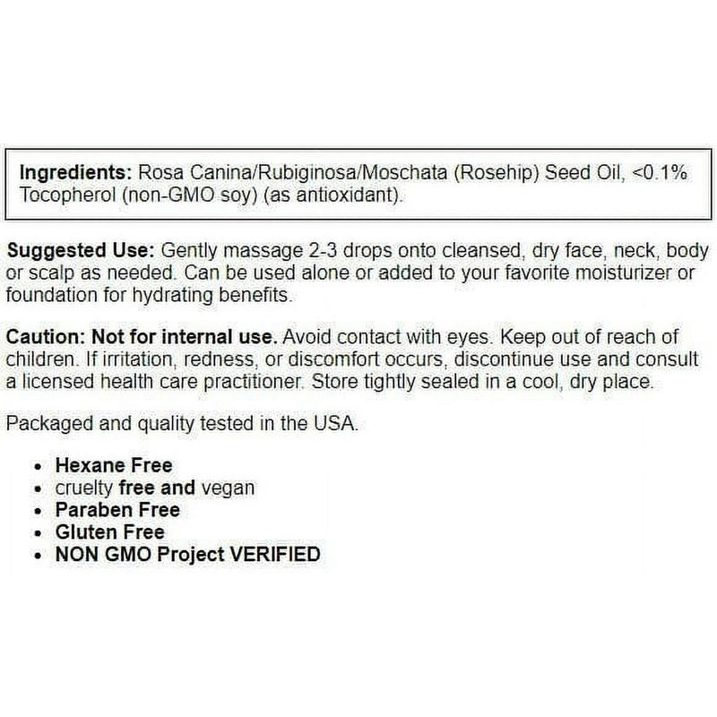 Now Rose Hip Seed Oil 1 oz