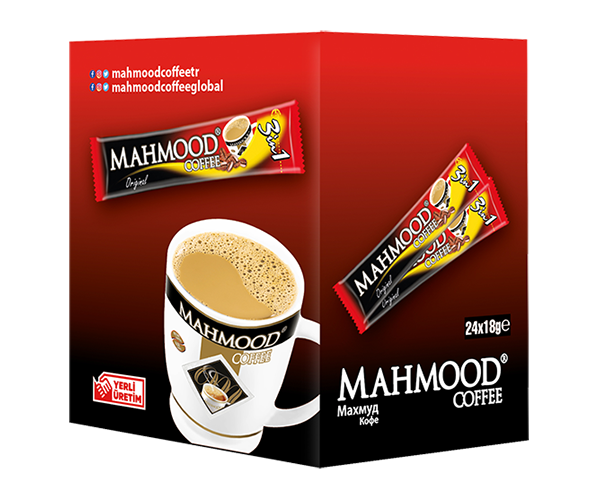 Mahmood Coffee 3 In 1 Stick With Gift Mug