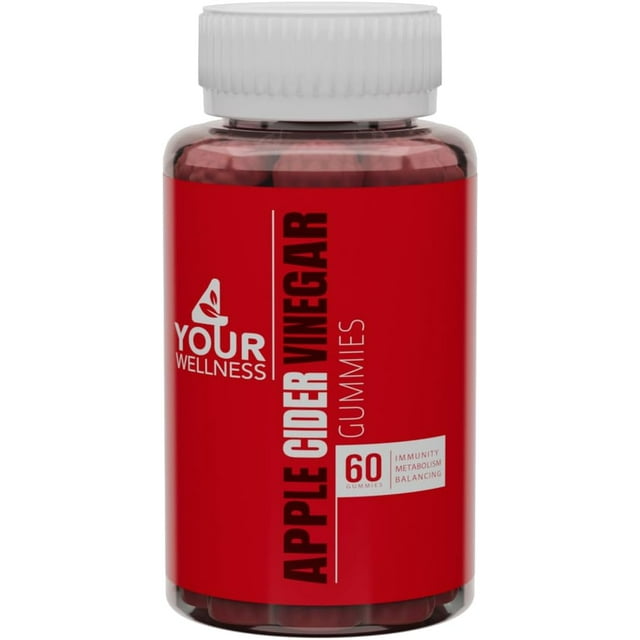 Your Wellness Apple Cider Vinegar Gummies 60ct