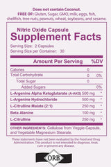 Your Wellness Nitric Oxide Capsules 60ct