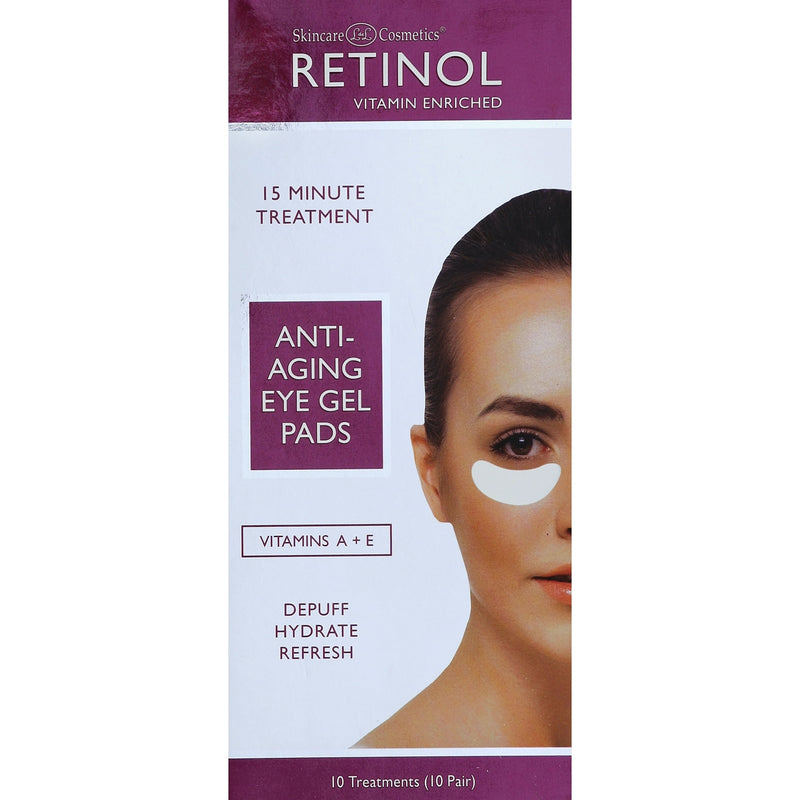 Skincare Retinol Anti Aging Eye Gel Pads 10ct
