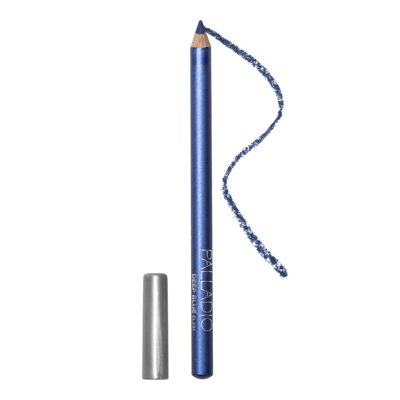 Palladio Wooden Eyeliner Pencil, Long Lasting Smooth, 0.04 Oz