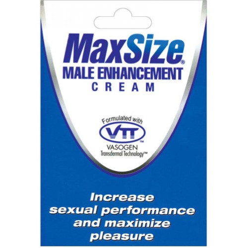 Max Size Cream - 24 Packets Display