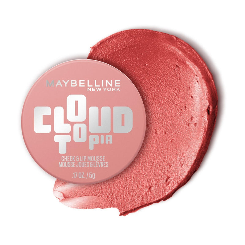 Maybelline Cloudtopia Whipped Blush Cheek & Lip Mousse, Dreamy Dawn, 2.03 fl oz