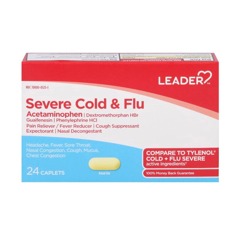 Leader Severe Cold & Flu Daytime Caplets