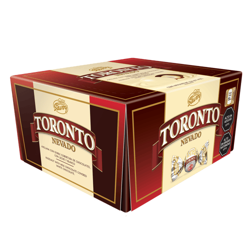 Nestle Savoy Toronto Nevado Hazelnut Bonbons with Milk & White Chocolate Coating Box (324g)