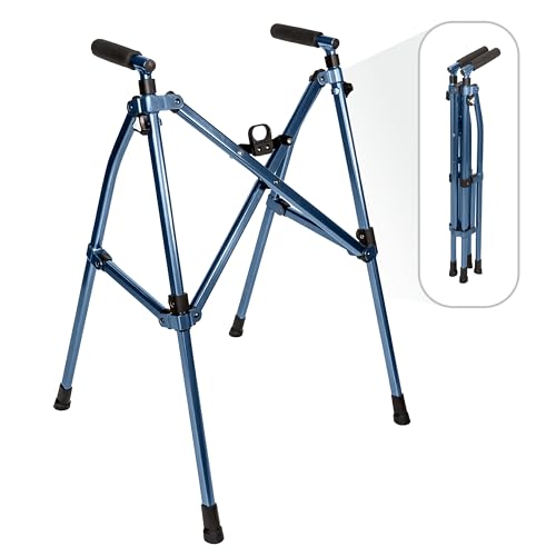 Stander Wonder Walker Lite 4270-CB Mobility Aid Cobalt Blue Foldabl 32"39" 300lb