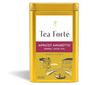 Tea Forte Apricot Amaretto Premium Loose Leaf Caffeine-Free Herbal Tea Blend Canister, Makes 35-50 Cups