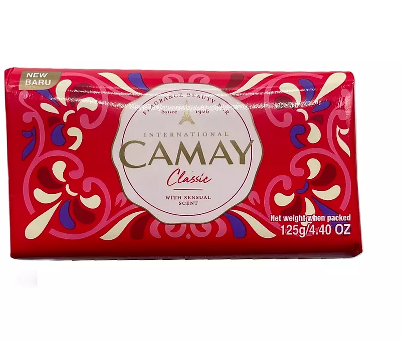 Camay Classic Fragrance Bar Soap 3 x 125 g