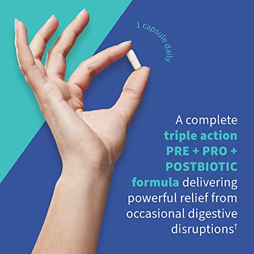 Garden of Life Dr. Formulated Probiotics, Gas & Bloating Supplement Vitamin 50 Billion CFU 30 Veg Caps