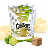 The Honest Price Store Cassava Chips, Salt & Lime, Gluten-Free Yuca Snack, 2.5 oz