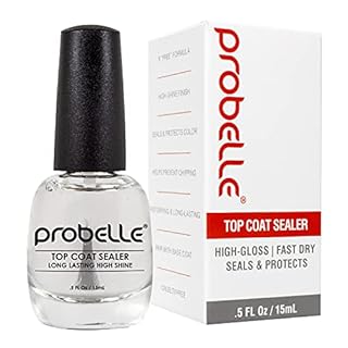 Probelle Top Coat Sealer Fast Dry 0.5oz