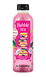 Bobba, Bubble Tea Dragon Fruit Lemonade 12 Oz