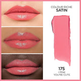 L'Oréal Paris Colour Riche Lipstick 175 I Pink You're Cute 0.13 oz