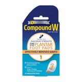 Compound W One Step Plantar Wart Remover Pads, 20 ct