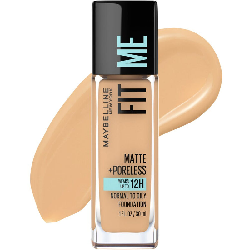 Maybelline Fit Me Matte + Poreless Liquid Foundation 1 fl.oz.