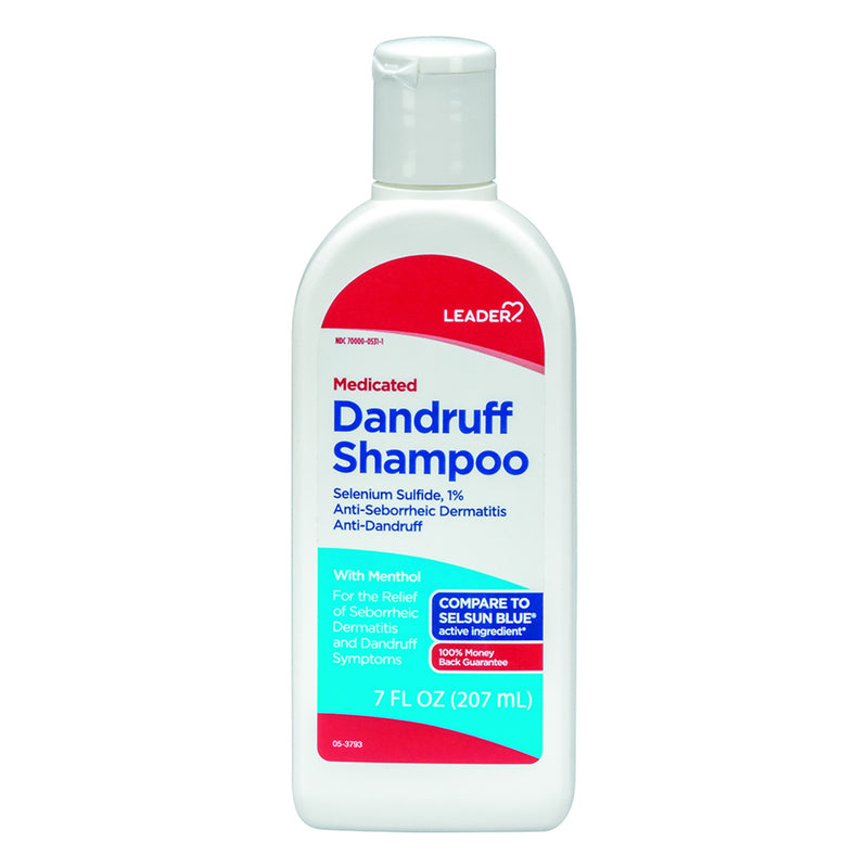 Leader Medicated Dandruff Shampoo with Menthol 7 fl oz