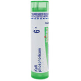 Boiron Kali Phosphoricum 6X Homeopathic Medicine Pellets, 80 Count