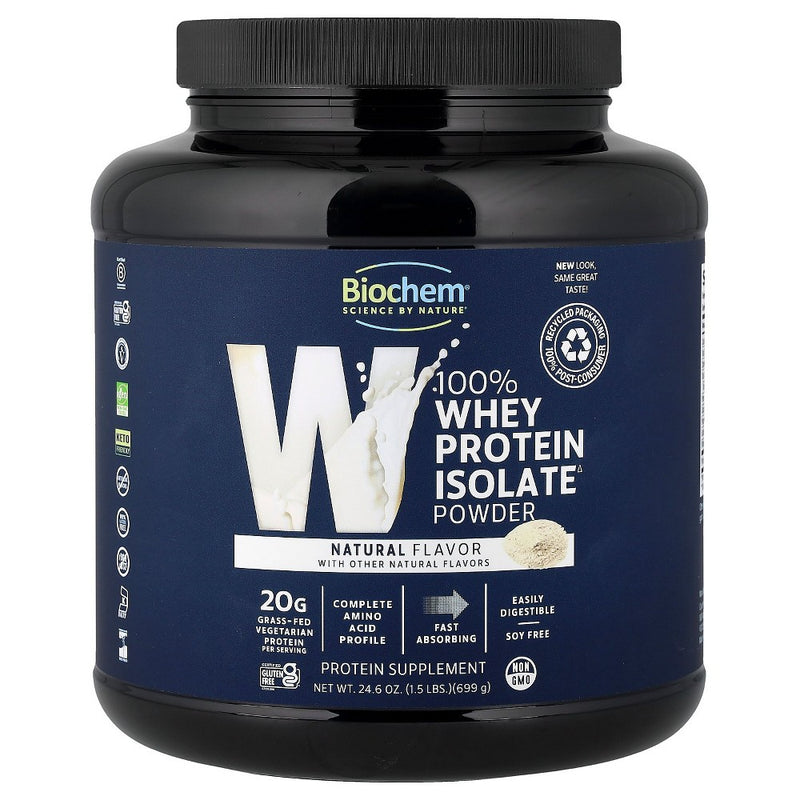 BioChem Whey Isolate Protein Powder 24.6 oz