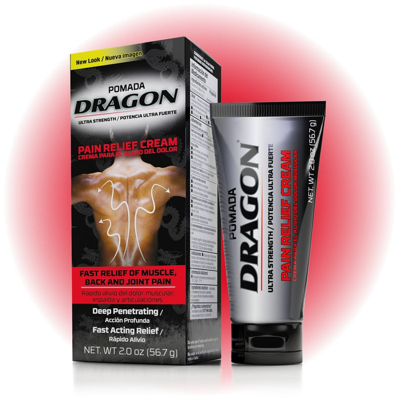 Pomada Dragón Ultra Strength Pain Relief Cream 2 oz
