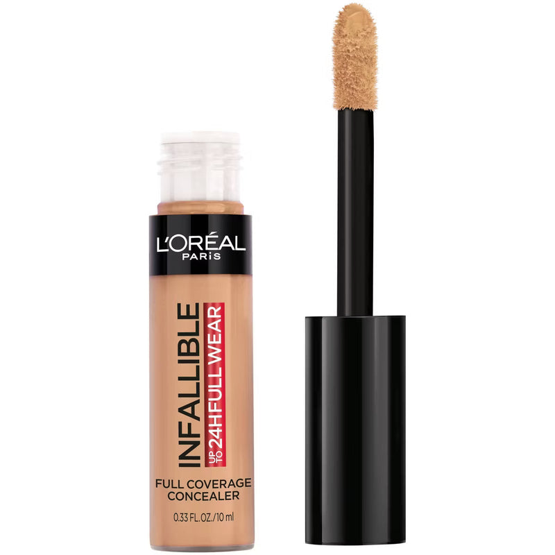 L'Oreal Paris Infallible Full Wear Waterproof Concealer, 400 Caramel, 0.33 fl oz