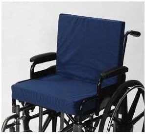 Alex Orthopedics Sheorchair Cushion Convuelto con la espalda de 16 "x 18" x 3 "