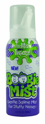 Boogie Wipes Saline Nasal Spray Unscented 3.1 Oz