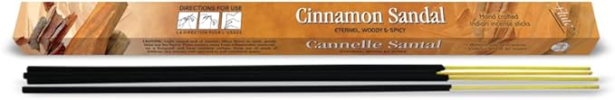 Flute Incense Cinnamon Sandal 8ct