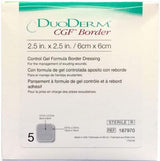 Convatec DuoDERM Control Gel Formula 2.5" x 2.5" 5ct 187970