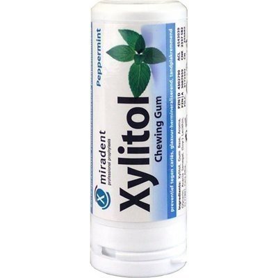 Miradent Xylitol Chewing Gum Peppermint 30ct