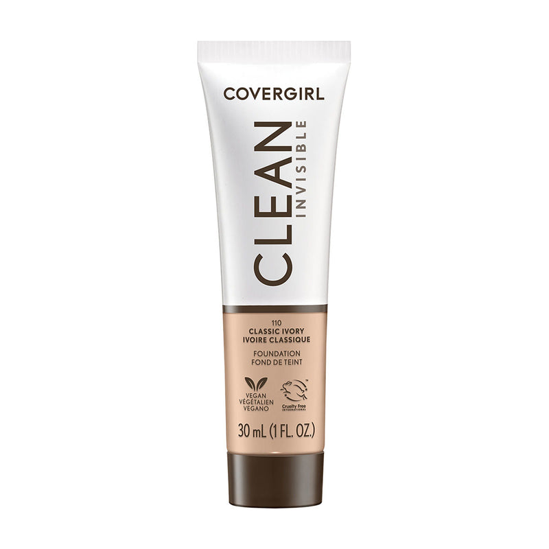 CoverGirl Clean Invisible Foundation 110 Classic Ivory