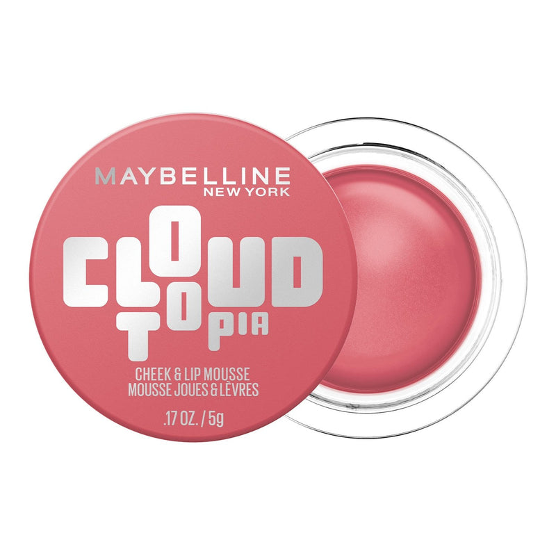 Maybelline Cloudtopia Whipped Blush Cheek & Lip Mousse, Enchanted Mauve, 2.03 fl oz