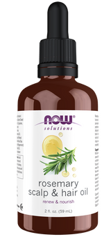 NOW Foods, Solutions, Rosemary Scalp & Hair Oil, 2 Fl Oz