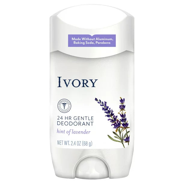 IVORY 24HR HINT OF LAVENDER DEODORANT 2.4 Oz