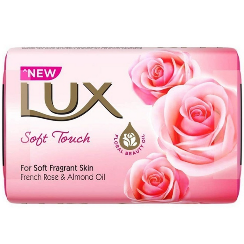 Lux Soft Touch French Rose & Almond Oil Bar Soap 80 g