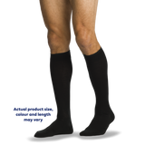 Sigvaris Casual Cotton Calf Compression Socks, 15-20 mmHg, White, Size A