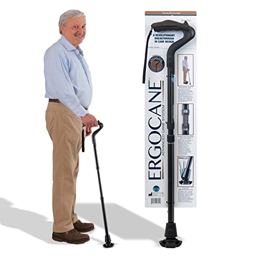 Ergoactives Ergocane 2G Shock-Absorbing Adjustable Walking Cane
