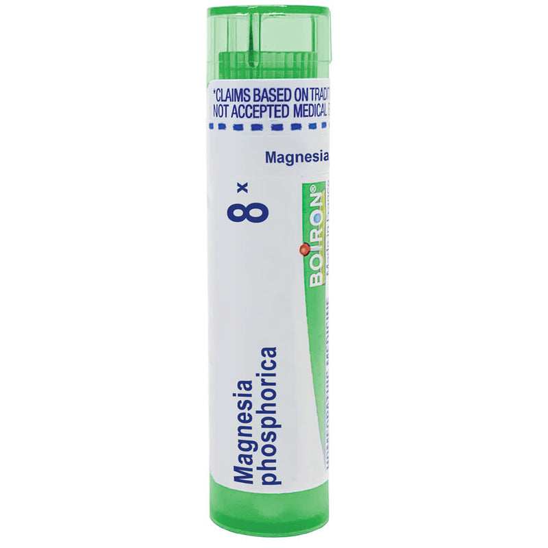 Boiron Magnesia Phosphorica 8X Homeopathic Medicine Pellets, 80 Count