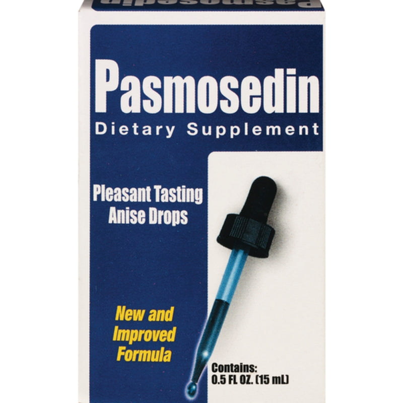 Pasmosedin Anise Drops Dietary Supplement with Dropper, 0.5 fl oz