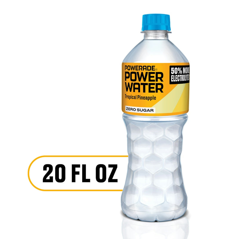 Powerade Zero Sugar Tropical Pineapple Water 20 fl oz