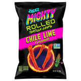 Zack's Mighty, Chile Lime Rolled Tortilla Chips, 7 Oz