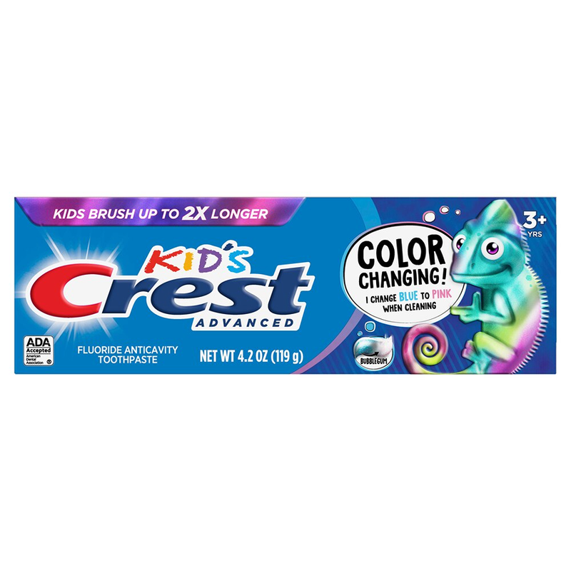 Crest Kid's Cavity Protection Toothpaste, Bubblegum, 4.2 oz