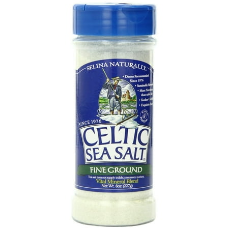 Selina Naturally Celtic Sea Salt®, Fine Ground 8oz