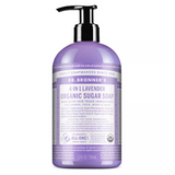 Dr. Bronner's 4-in-1 Organic Sugar Soap, Lavender, 12 Fl Oz