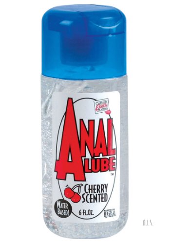 California Exotics Anal Lube Cherry Scented 6 Oz