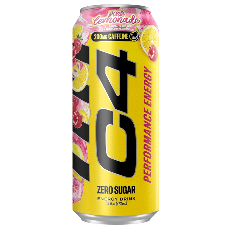 C4 Zero Sugar Energy Drink – Pink Lemonade