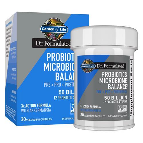 Garden of Life Dr. Formulated Glucose Support Probiotics with Chromax Capsules
