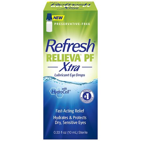 Refresh Relieva Pf Xtra Lubricant Eye Drops 0.33oz